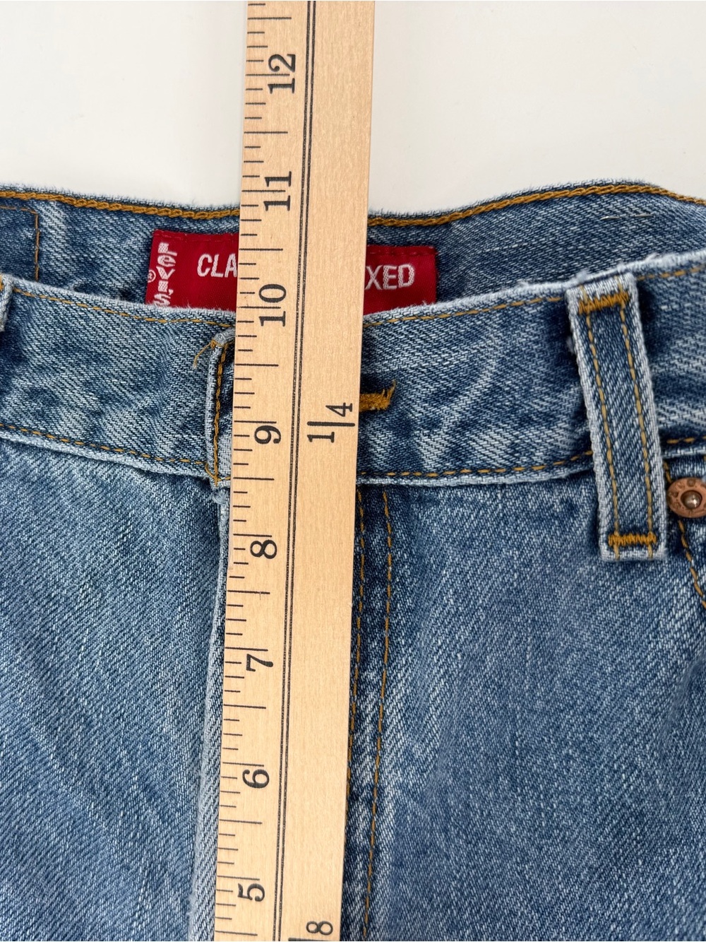 Vintage Levi’s 550 Classic Relaxed Tapered Mom Jeans 8 M Denim Y2K 90’s Retro - Picture 7 of 8